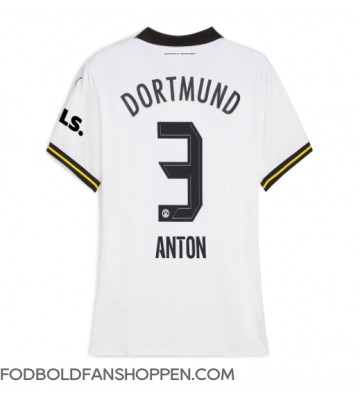 Borussia Dortmund Waldemar Anton #3 Tredjetrøje Dame 2024-25 Kortærmet